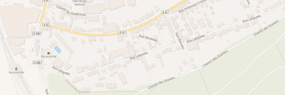 Plan du 27 Rue Lafayette à Nouzonville