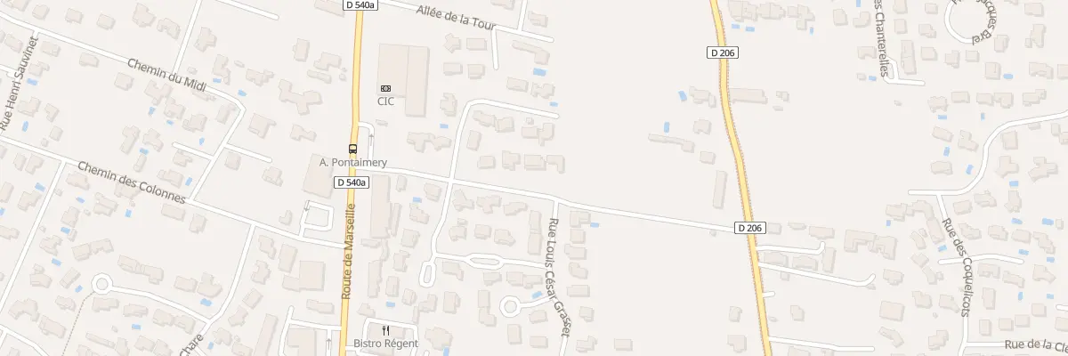 Plan du 9 Rue Alexandre Pontaimery à Montélimar