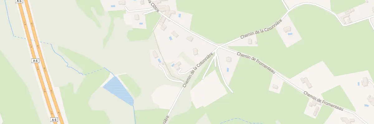 Plan du 52 Che de la Cotonniere à Lissieu