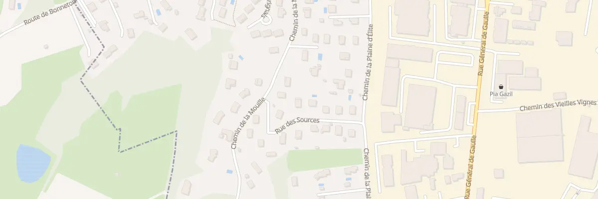 Plan du 10 Rue des Sources à Brignais