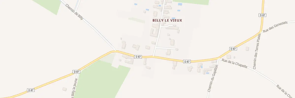 Plan du 30 Rue de Billy le Vieux à Quincieux