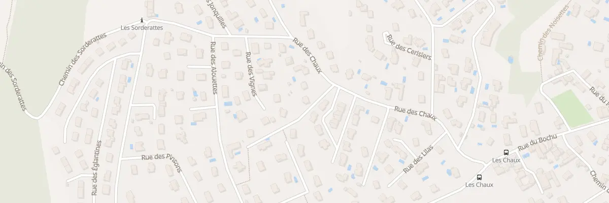 Plan du 17 Rue des Chaux à Francheville