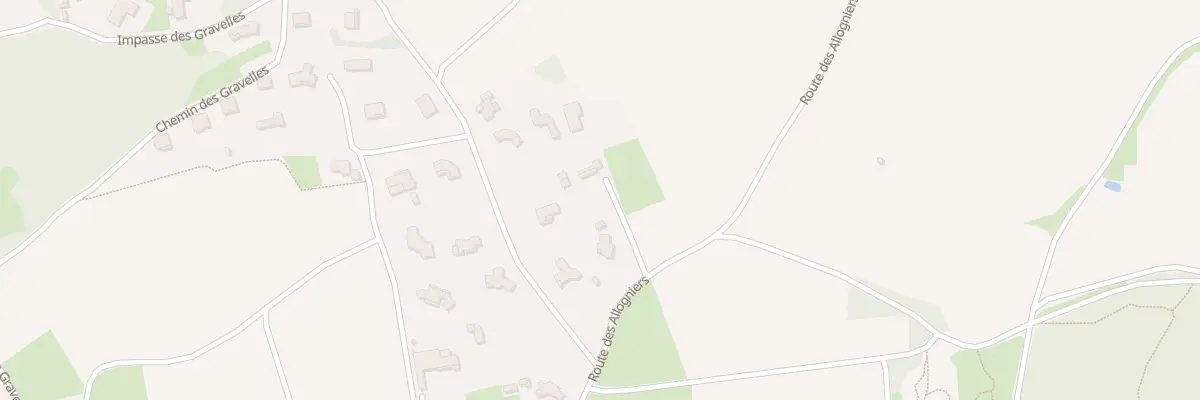 Plan du 77 Rte Allogniers Bois St Martin à La Roche-Vineuse