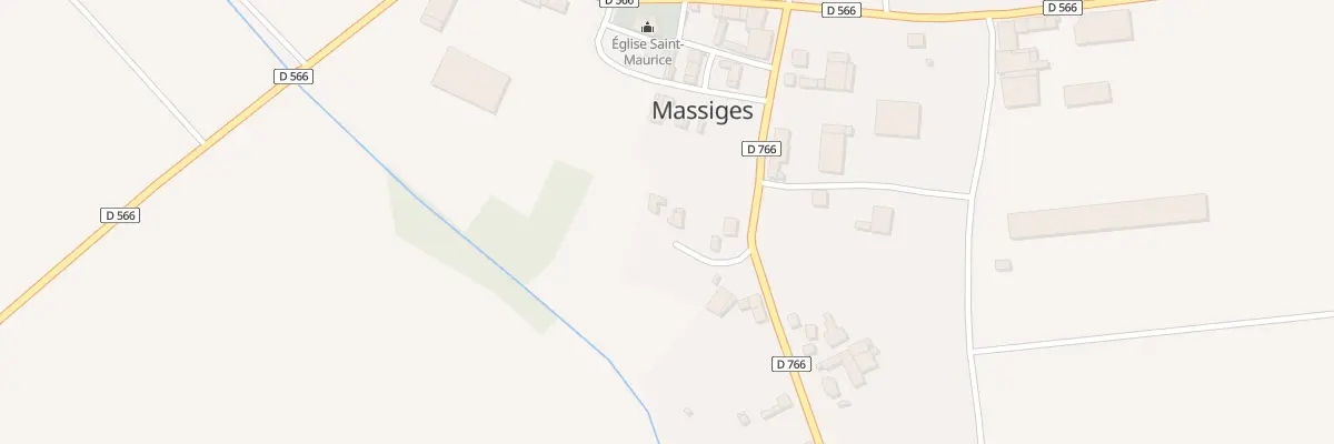 Plan du 1 Che de la Fontaine à Massiges