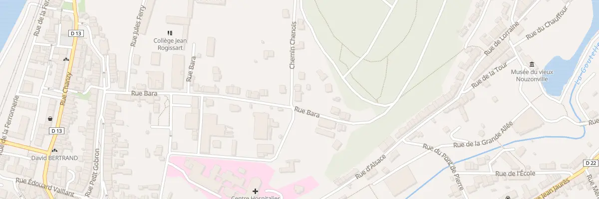 Plan du 2 Che Chenois à Nouzonville