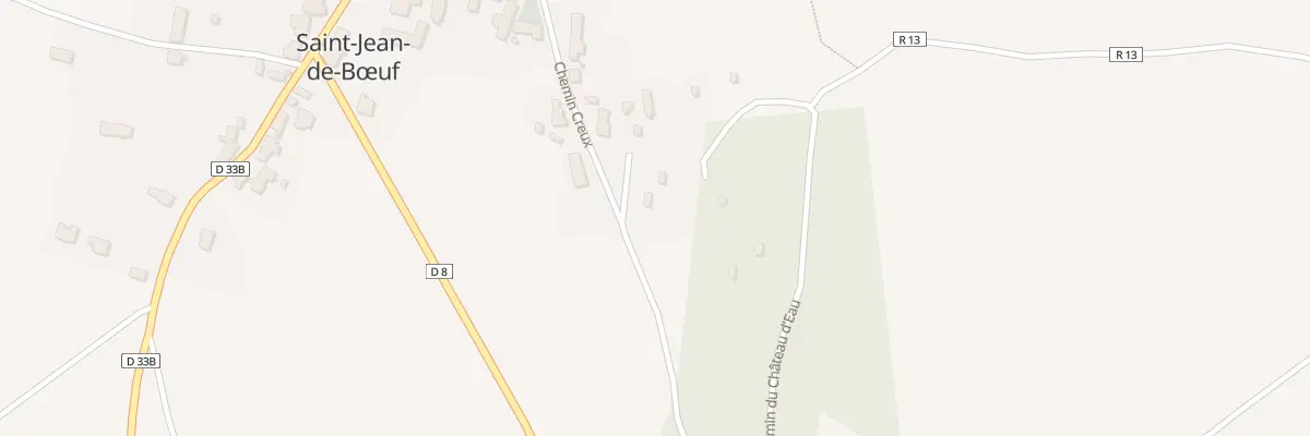 Plan du 2 Imp du Chaumot à Saint-Jean-de-Bœuf