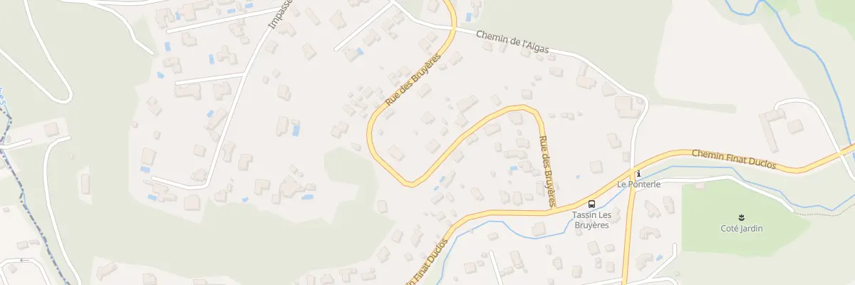 Plan du 14 Rue des Bruyères à Tassin-la-Demi-Lune