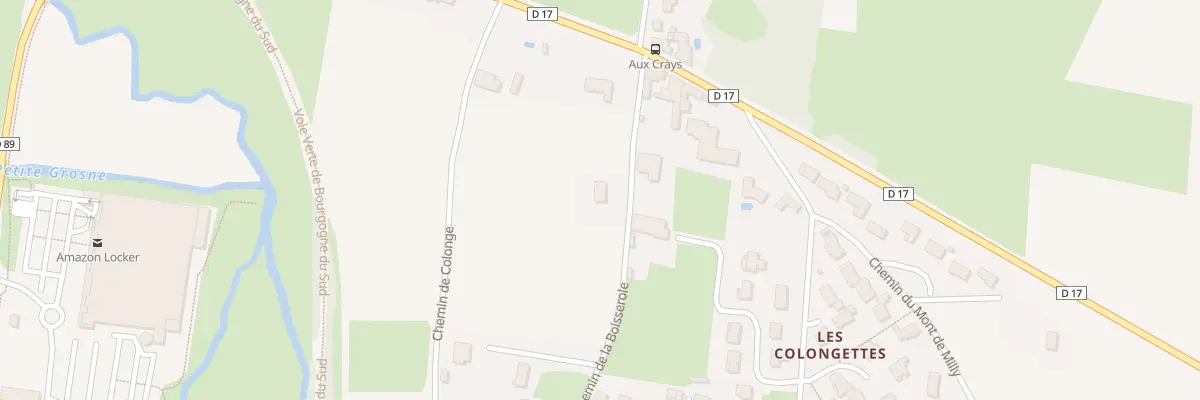 Plan du 116 Che de la Boisserole à Prissé