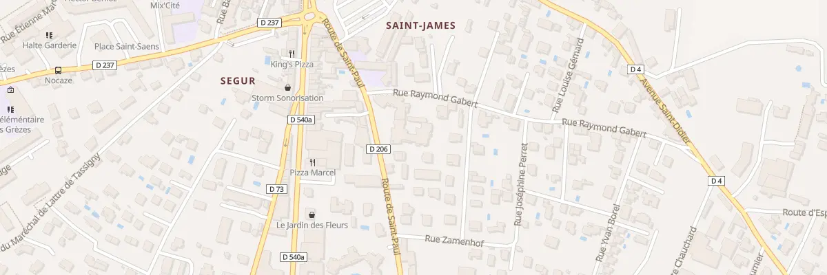 Plan du 9 Rte de Saint Paul à Montélimar