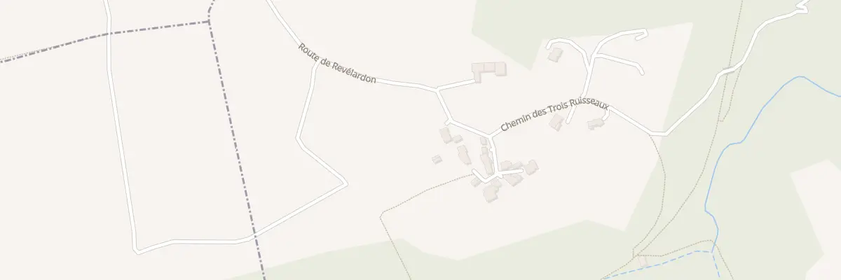 Plan du 5090 Revelardon à Thorrenc