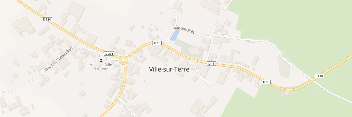 Plan du 15 Rte de Thil à Ville-sur-Terre