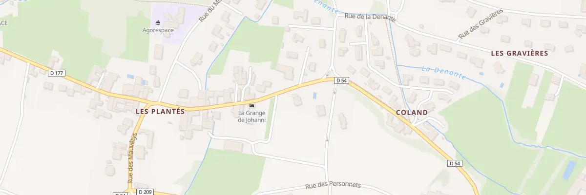 Plan du 538 Rue des Plantés à Davayé