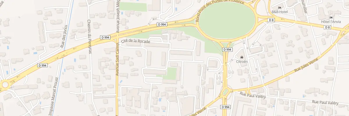 Plan du 9002 Av Sadi Carnot à Bollène