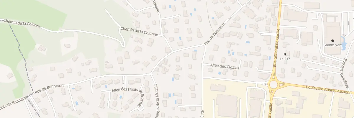 Plan du 19 Rue de Bonneton à Brignais