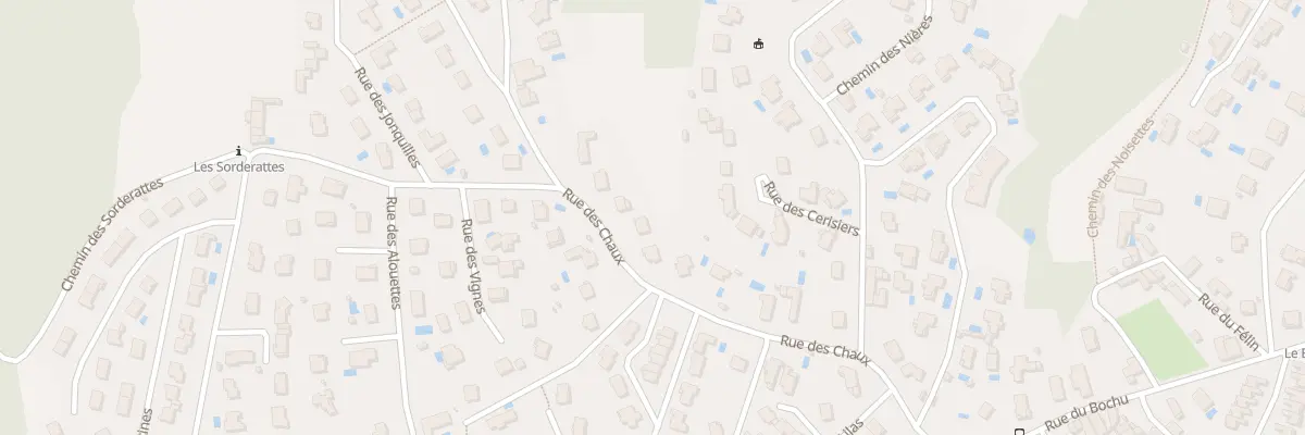 Plan du 16 Rue des Chaux à Francheville