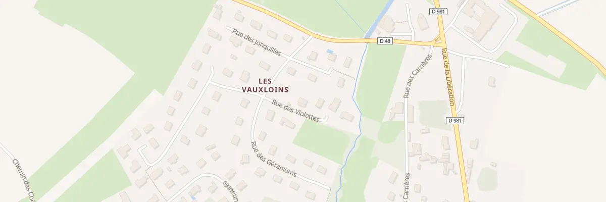 Plan du 3 Rue des Violettes à Mellecey