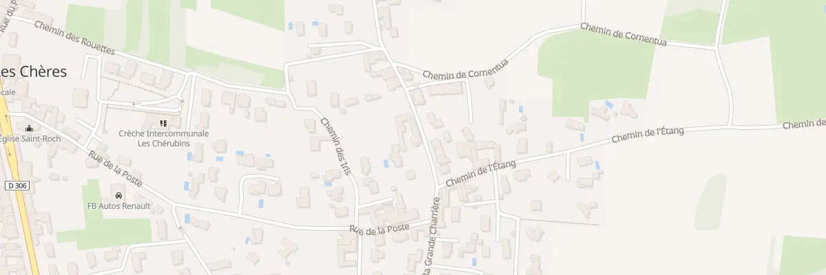 Plan du 52 Rue de la Gde Charriere aux Chères