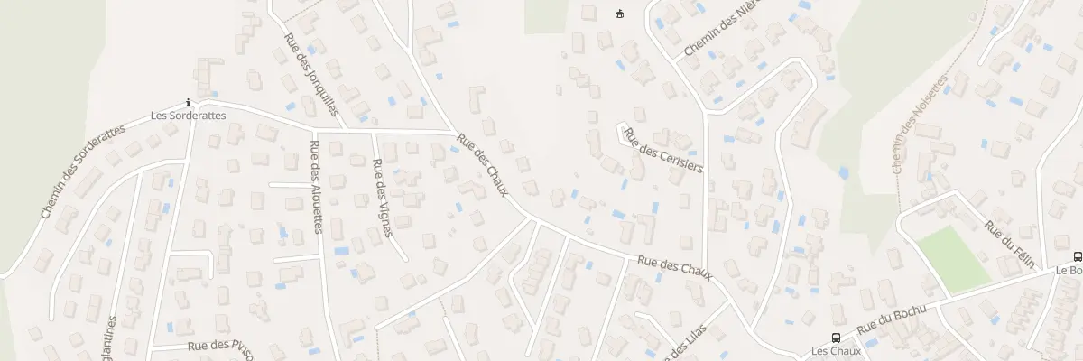 Plan du 14 Rue des Chaux à Francheville