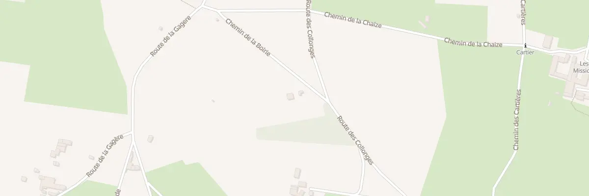 Plan du 9003 Che de la Boirie à Chaponost