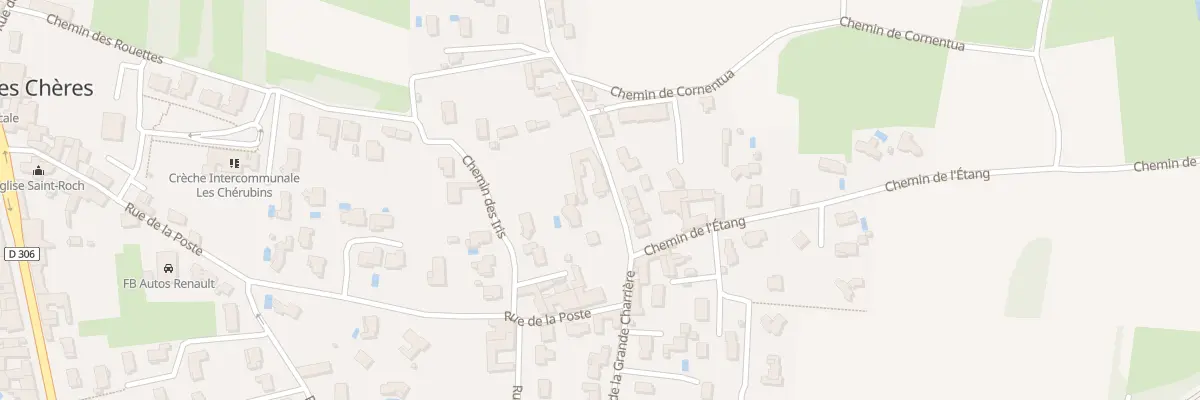 Plan du 52B Rue de la Gde Charriere aux Chères