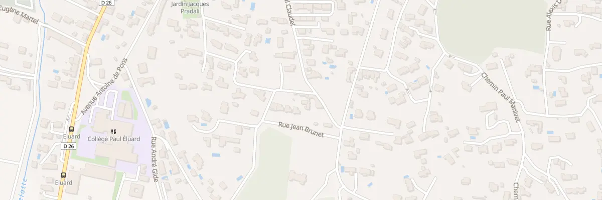 Plan du 473 Rue Roger Martin du Gard à Bollène