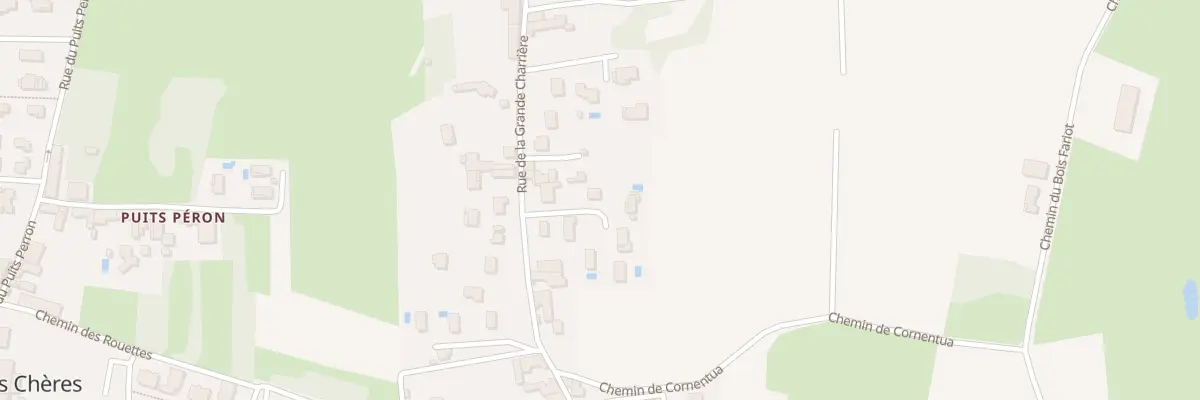 Plan du 1 Imp de la Grande Charrière aux Chères