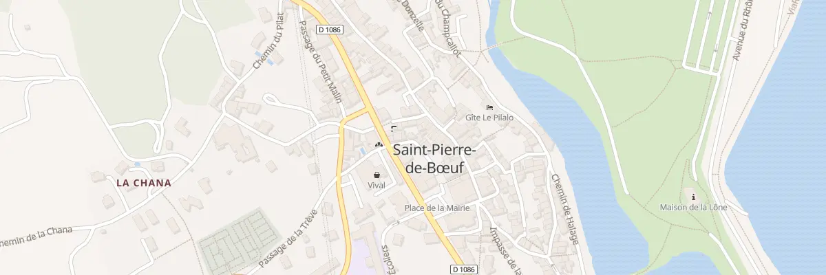 Plan du 5 Rue de l’Houche à Saint-Pierre-de-Bœuf