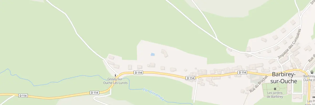 Plan du 8 Rue des Lurots à Barbirey-sur-Ouche