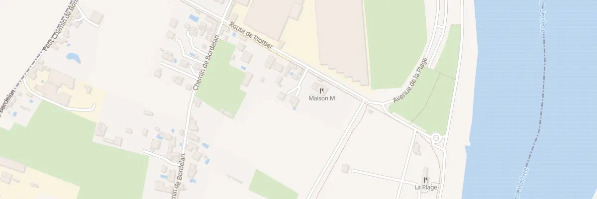 Plan du 2596 Rte de Riottier à Villefranche-sur-Saône