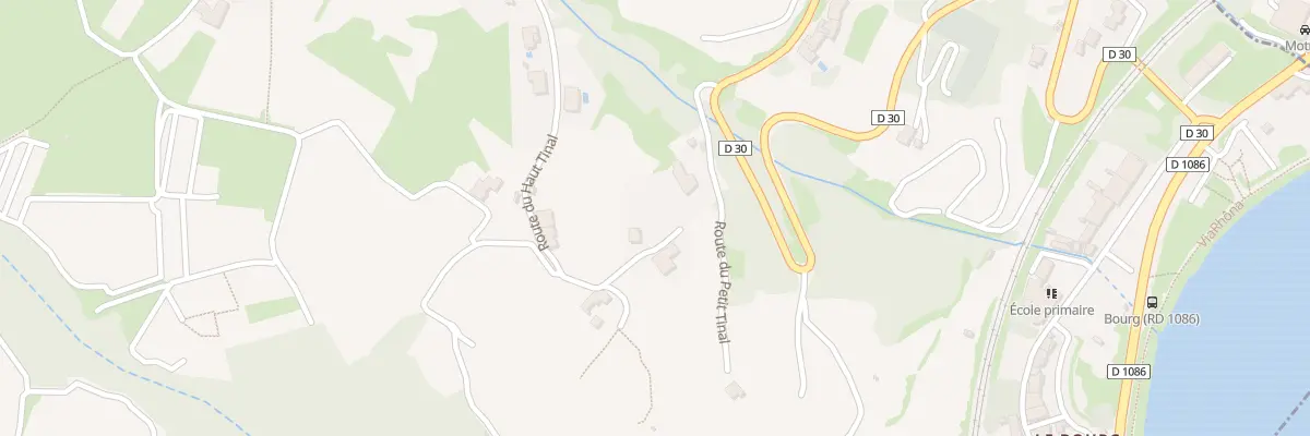 Plan du 443 Rte du Haut Tinal à Vérin