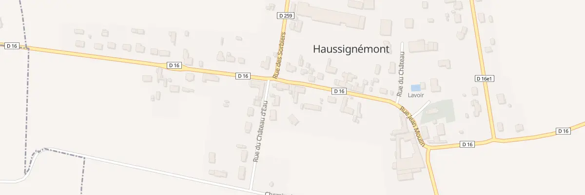 Plan du 26 Rue du Marronnier à Haussignémont