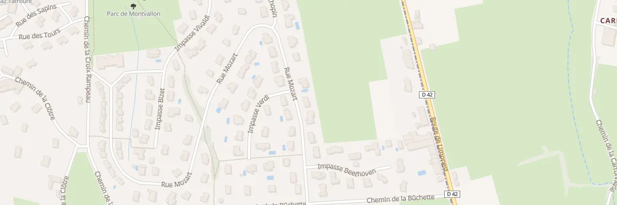 Plan du 51 Rue Mozart à Lissieu
