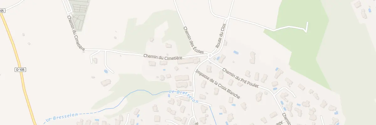 Plan de Sourzy à Montagny