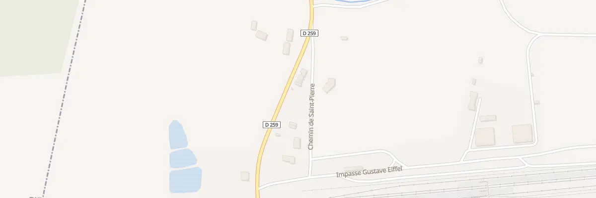 Plan du 1 Che St Pierre à Haussignémont
