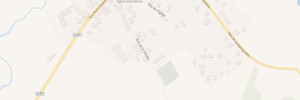 Plan du 9 Rue de la Salette à Ballay