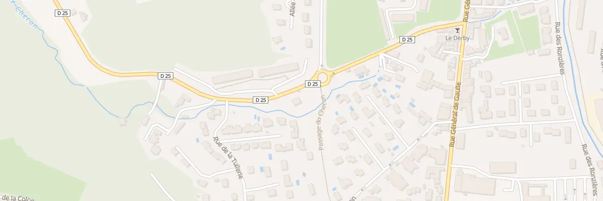 Plan du 21 Rte de Soucieu à Brignais