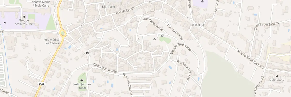 Plan du 2 Rue de l’Orme à Bollène