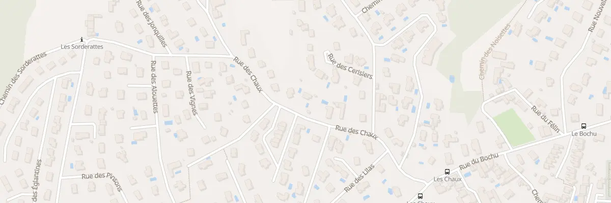 Plan du 10T Rue des Chaux à Francheville