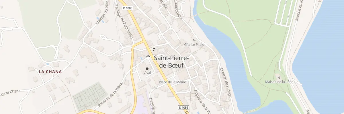 Plan du 21 Rue de l’Houche à Saint-Pierre-de-Bœuf