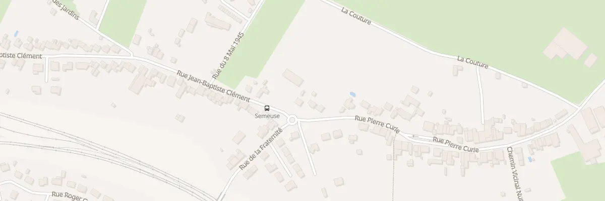 Plan du 2 Rue Jean-baptiste Clément à Villers-Semeuse
