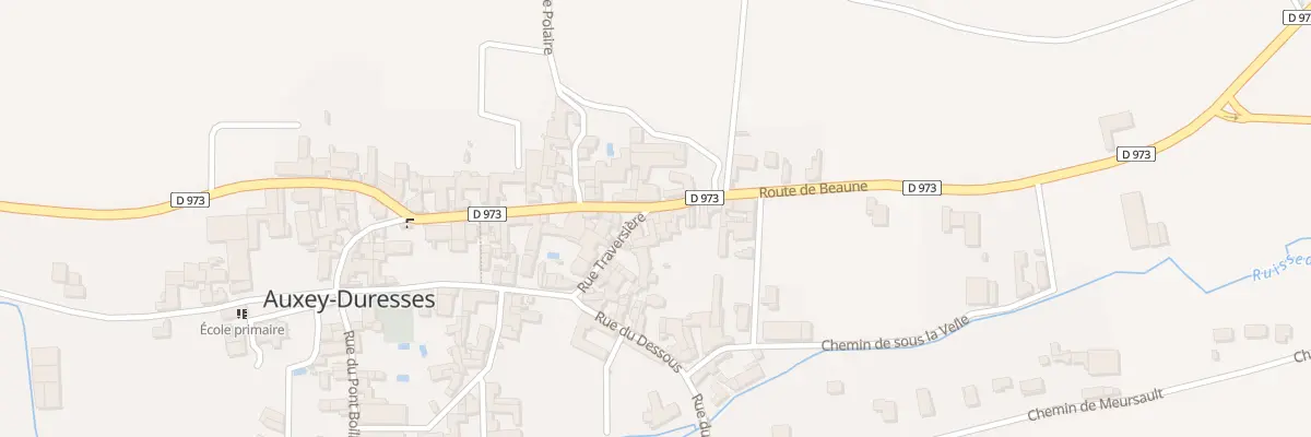 Plan du 31 Rte de Beaune à Auxey-Duresses