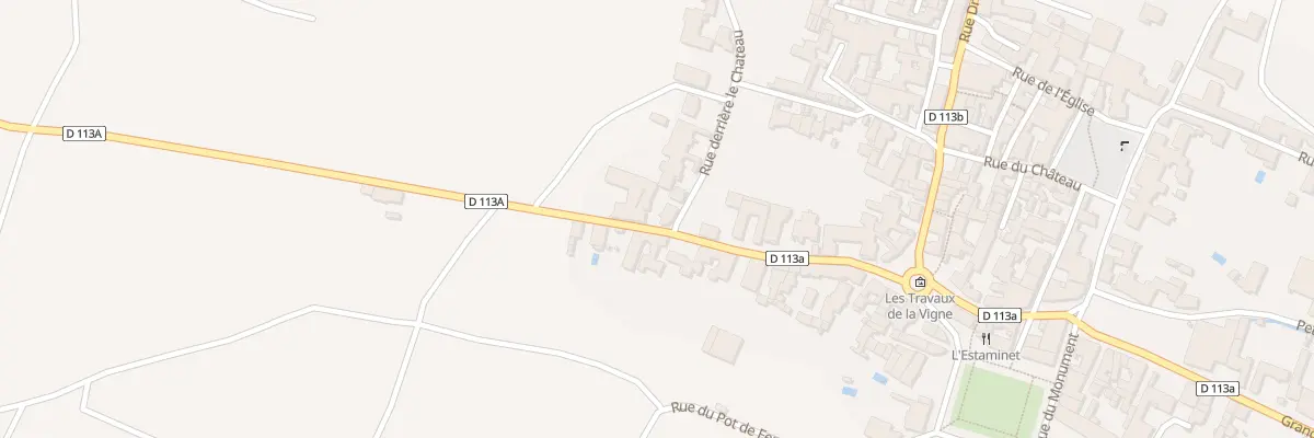 Plan du 9 Rue de Poiseul à Puligny-Montrachet