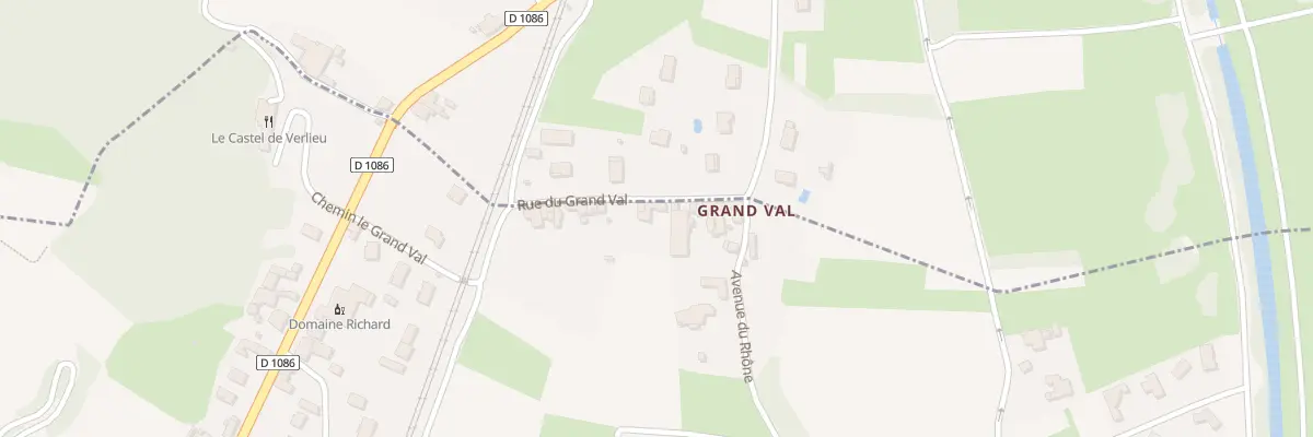 Plan du 20 Grand Val à Chavanay