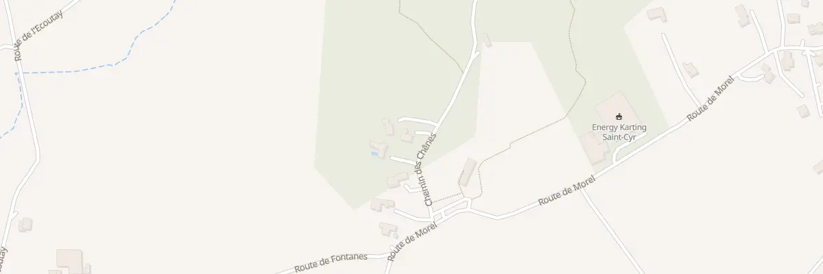 Plan du 105 Che des Chenes à Saint-Cyr