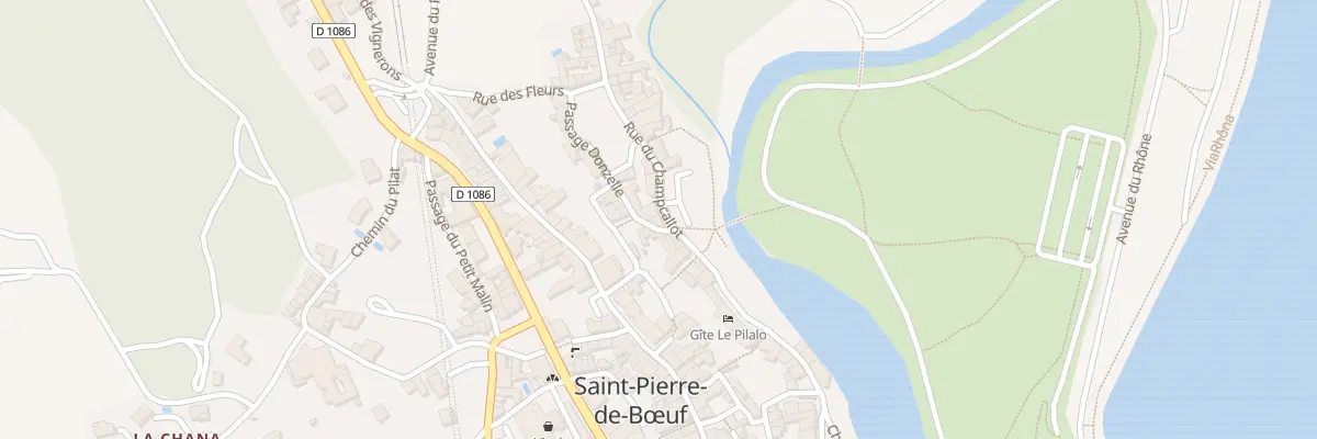 Plan du 22 Rue Champcallot à Saint-Pierre-de-Bœuf
