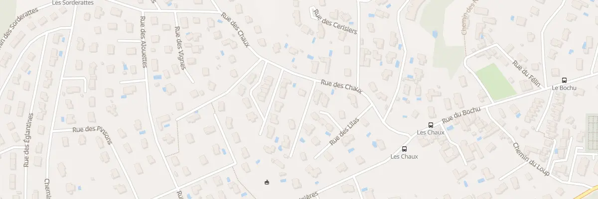 Plan du 11 Rue des Chaux à Francheville