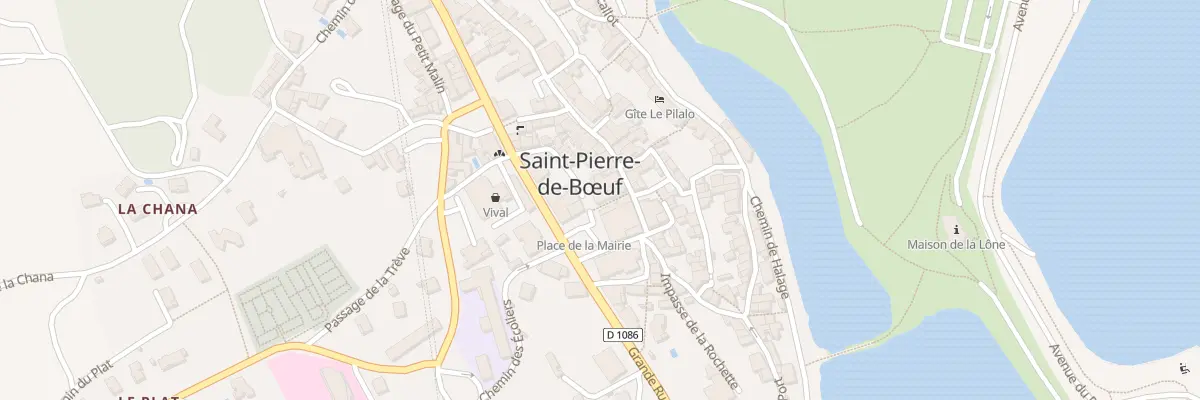 Plan du 27 Rue de l’Houche à Saint-Pierre-de-Bœuf