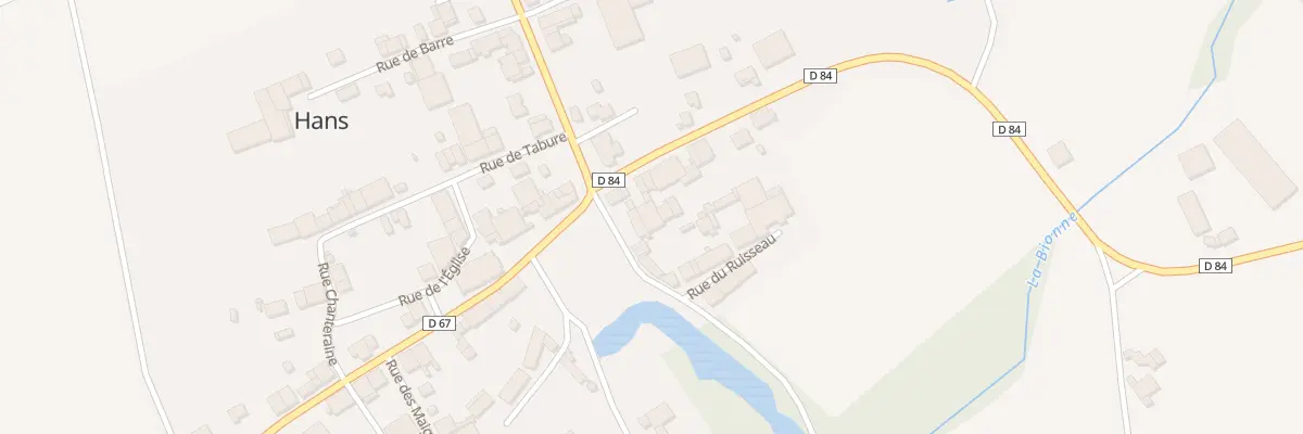 Plan du 2 Rue du Moulin à Hans