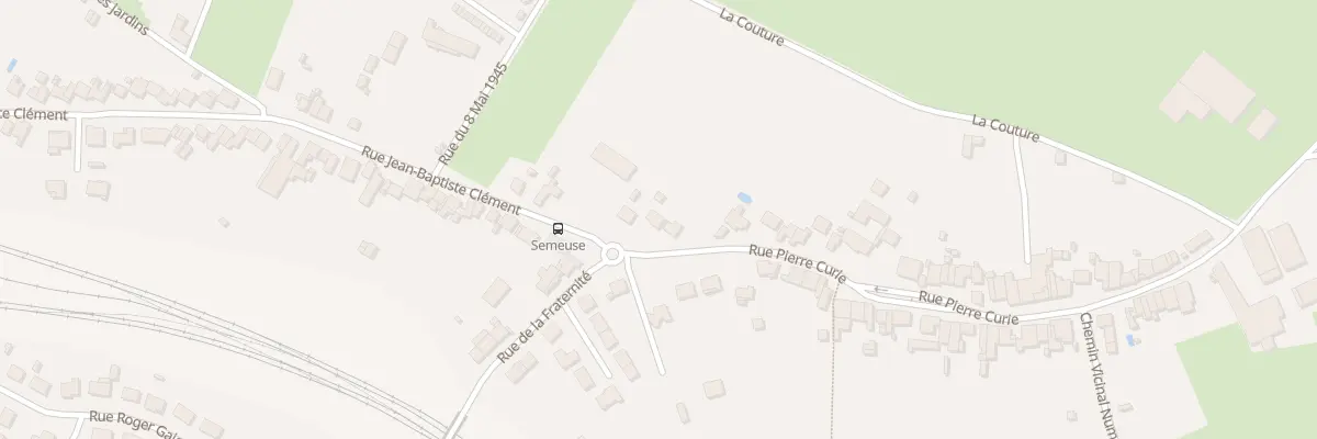 Plan du 1 Rue Pierre Curie à Villers-Semeuse