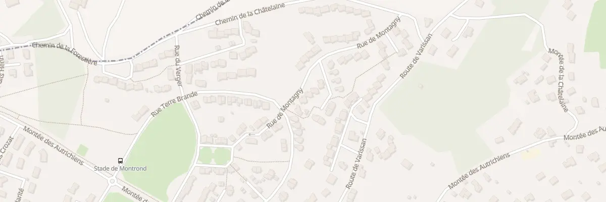 Plan du 43 Rue de Montagny à Givors